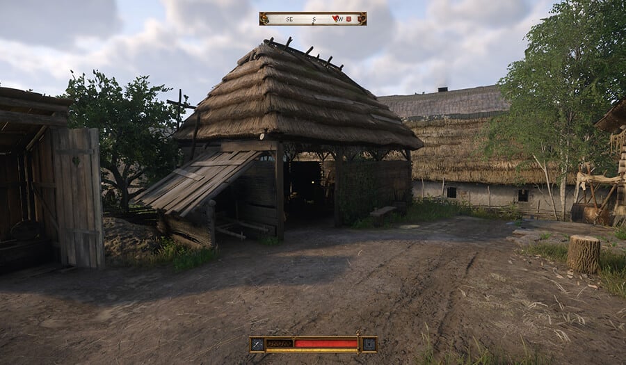 Skalitz Axe farmhouse location